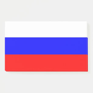 Post-it® Notas con bandera de Rusia
