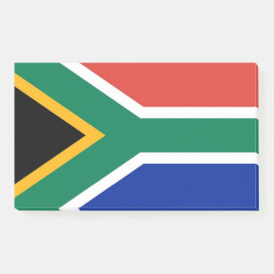 Post-it® Notas con bandera de Sudáfrica