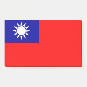 Post-it® Notas con bandera de Taiwán