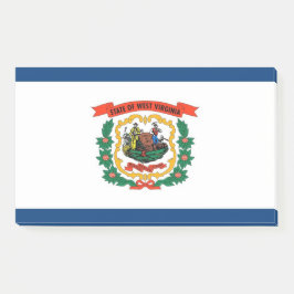 Post-it® Notas con bandera de Virginia Occidental, Estados 