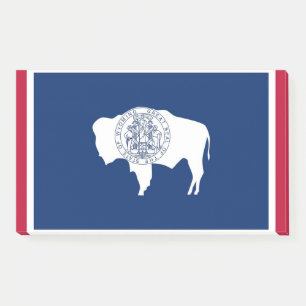 Post-it® Notas con bandera de Wyoming, Estados Unidos