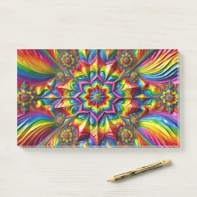 Post-it® Notas con colores LGBTQ (En escritorio)