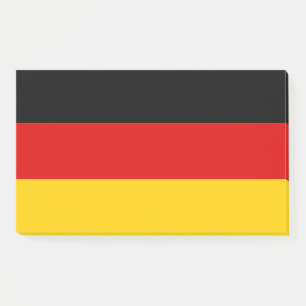 Post-it® Notas con la bandera de Alemania