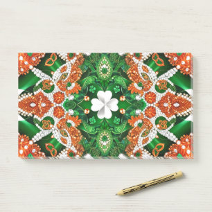 Post-it® Notas con los colores irlandeses