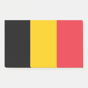 Post-it® Notas con pabellón de Bélgica
