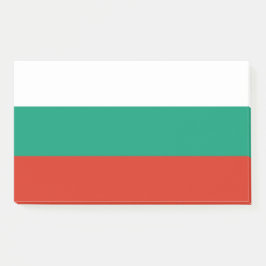 Post-it® Notas con pabellón de Bulgaria