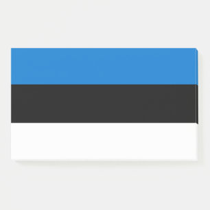 Post-it® Notas con pabellón de Estonia