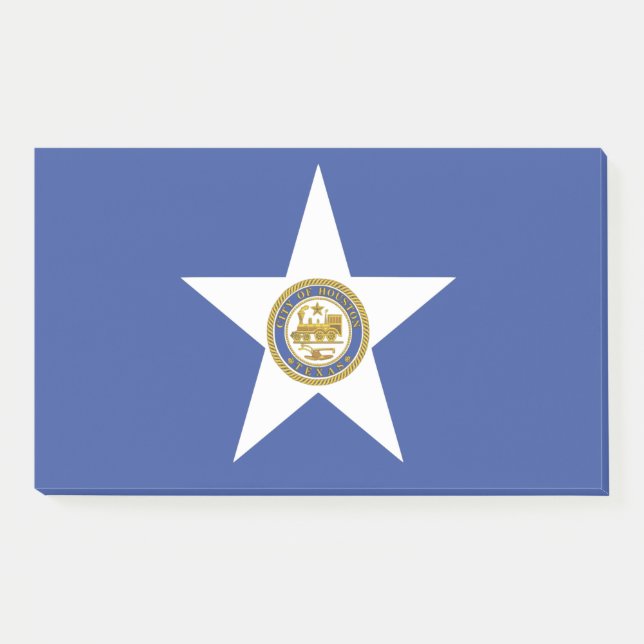 Post-it® Notas con pabellón de Houston, Estados Unidos (Anverso)