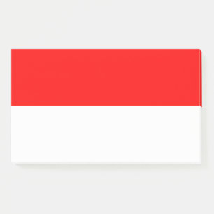 Post-it® Notas con pabellón de Indonesia