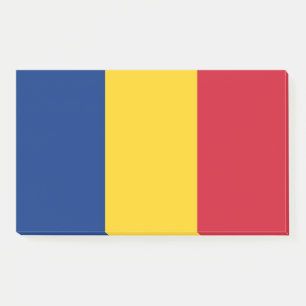 Post-it® Notas con pabellón de Rumanía