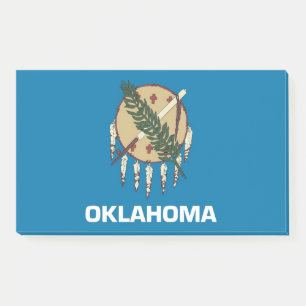 Post-it® Notas con pabellón del estado de Oklahoma, Estados