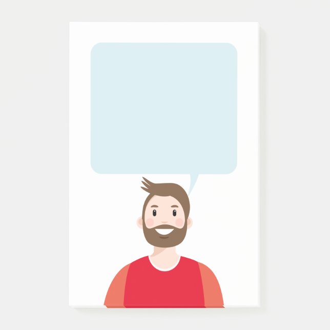 Post-it® Notas de Avatar personalizadas Post-it (Anverso)