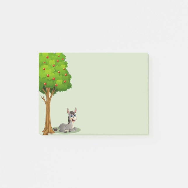 Post-it® Notas de burro del Personalizado Cute Apple Tree (Anverso)