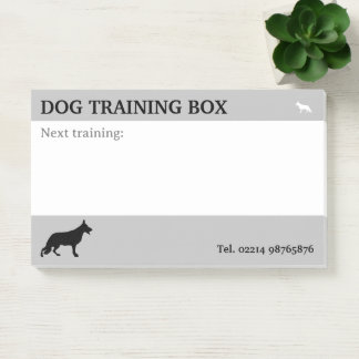 Post-it® Notas de citas de perro pastor