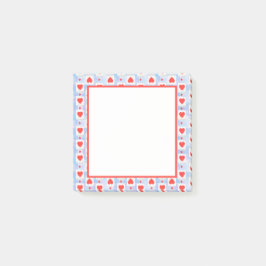 Post-it® Notas de color de las tarjetas de el día de San Va