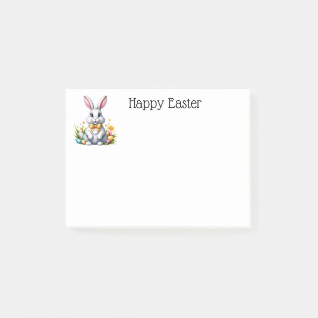 Post-it® Notas de conejo de Pascua (Anverso)