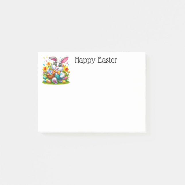 Post-it® Notas de conejo de Pascua (Anverso)