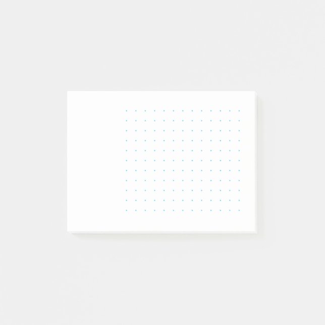 Post-it® Notas de cuadrícula punteada (Anverso)