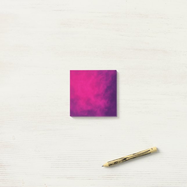 Post-it® Notas de degradado rosado de Neon personalizado (Escritorio)