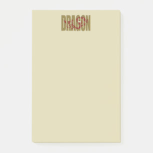 Post-it® notas de dragón post-it