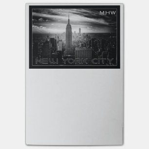 Post-it® Notas de encargo del monograma de NEW YORK CITY