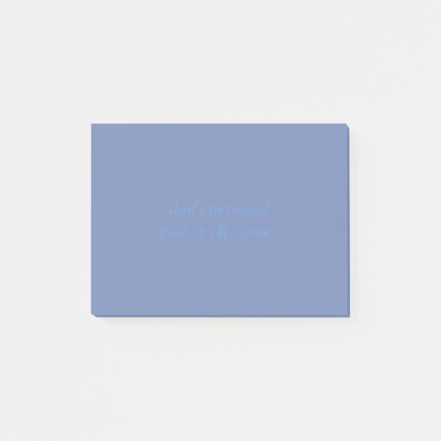 Post-it® notas de encargo del post-it (r) (Anverso)