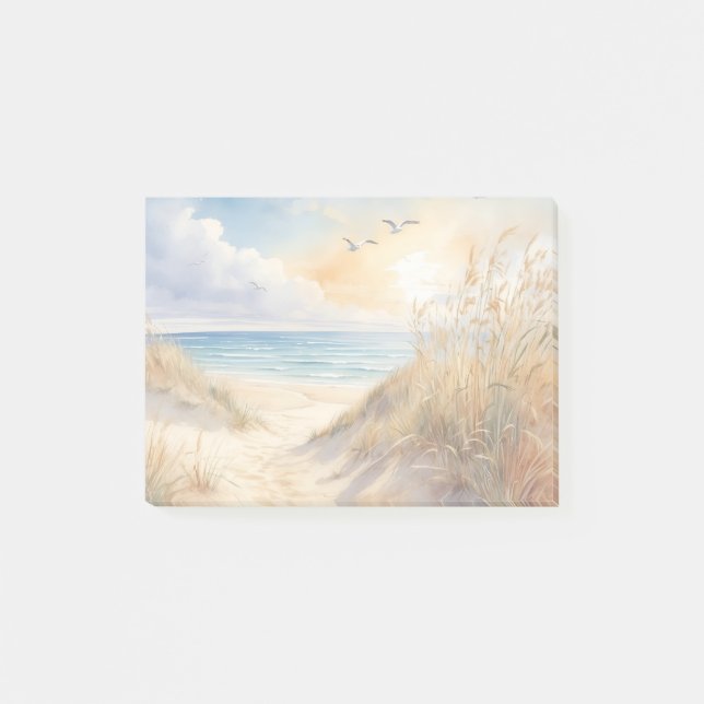 Post-it® Notas de escena de la playa (Anverso)