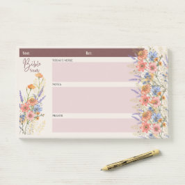 Post-it® NOTAS DE ESTUDIO DE BIBLIOTECAS Florales