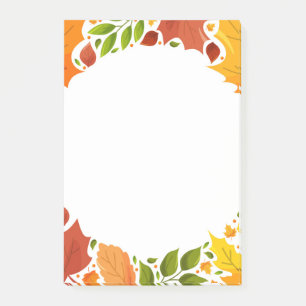 Post-it® Notas de Fall Leaves Post
