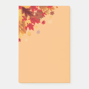Post-it® Notas de Fall Leaves Post