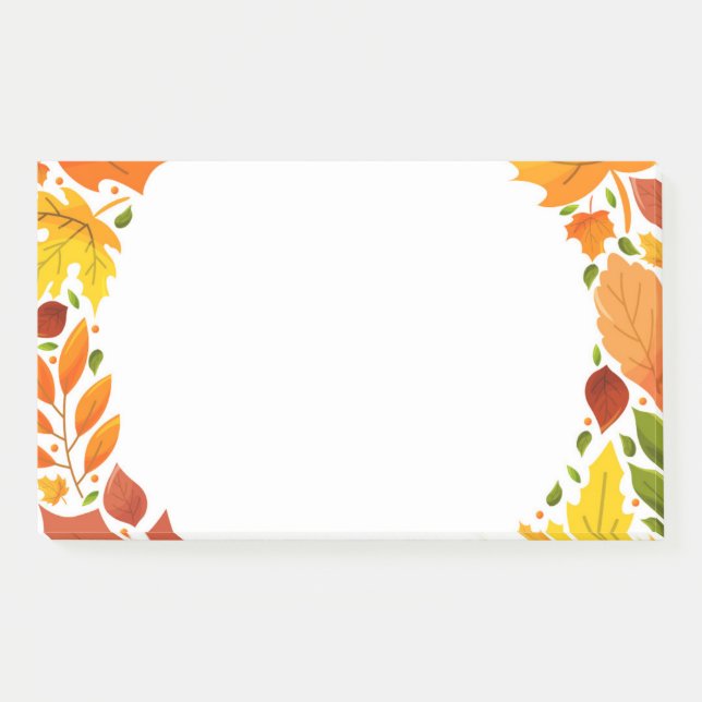 Post-it® Notas de Fall Leaves Post (Anverso)