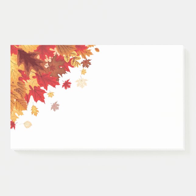 Post-it® Notas de Fall Leaves Post (Anverso)