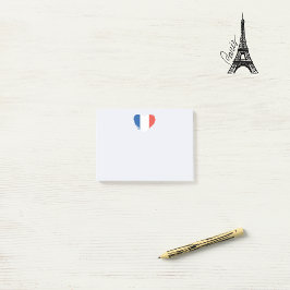 Post-it® Notas de French Heart Post-it