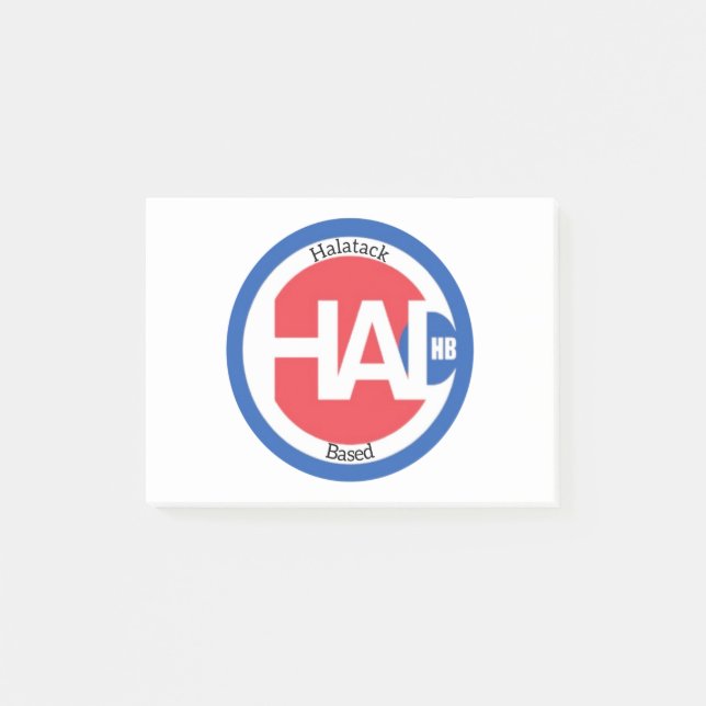 Post-it® Notas de Halatack Post-It (Anverso)