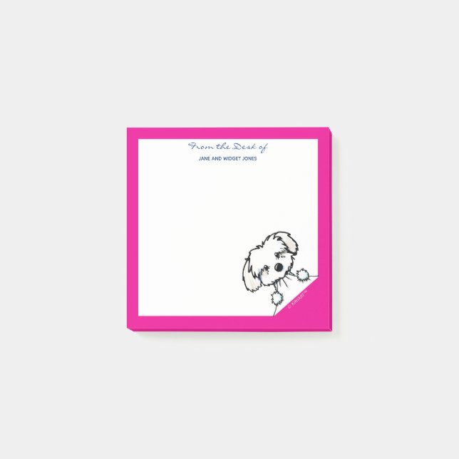 Post-it® Notas de KiniArt Havanese (Anverso)