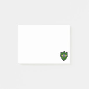 Post-it® Notas de la bandera de Brasil