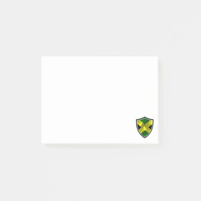Post-it® Notas de la bandera de Jamaica (Anverso)