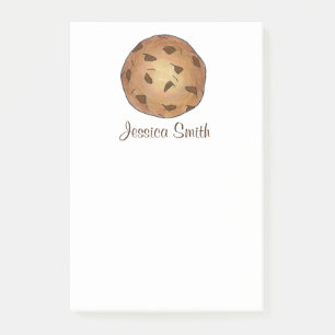 Post-it® Notas de la cookie personalizada de chocolate