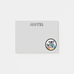 Post-it® Notas de la familia de ositos de Koala