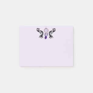 Post-it® Notas de la pluma Kokopelli del sudoeste