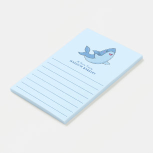Post-it® Notas de la publicación de The Shark Kid's Cute K