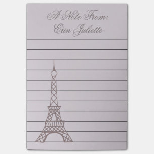 Post-it® Notas de la publicación Personalizada de Lavender 