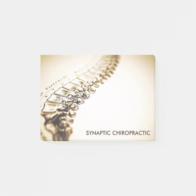 Post-it® Notas de la quiropráctica (Anverso)