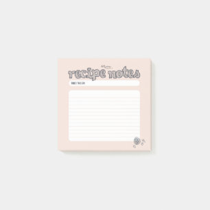 Post-it® Notas de la receta de Dinner Done