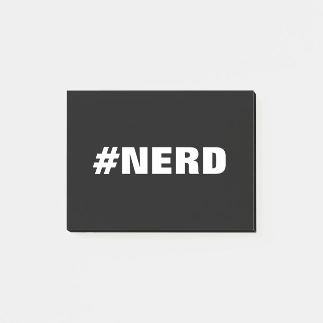 Post-it® Notas de la serie #Nerd Postit® (Anverso)