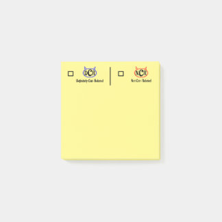 Post-it® Notas de la tarea de Cat