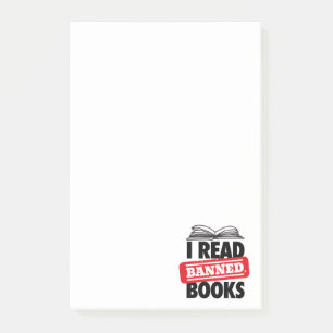 Post-it® Notas de libros prohibidos
