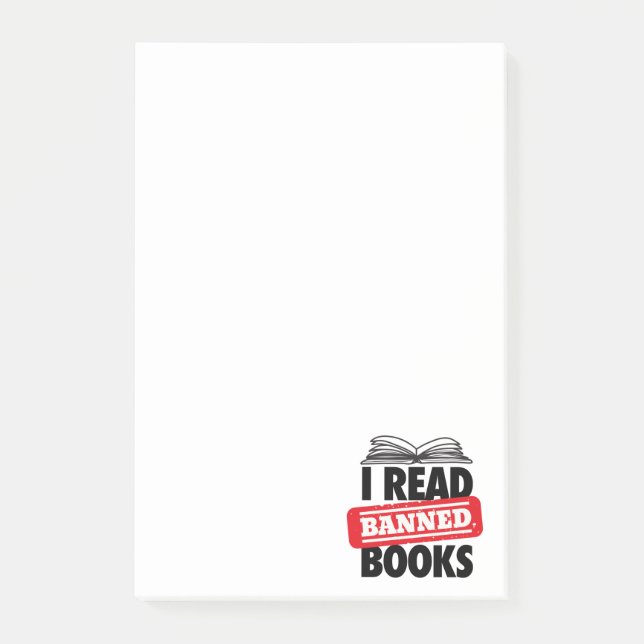 Post-it® Notas de libros prohibidos (Anverso)