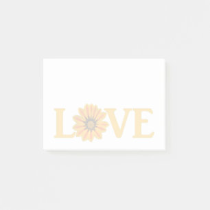 Post-it® Notas de Love Gazania Post-it