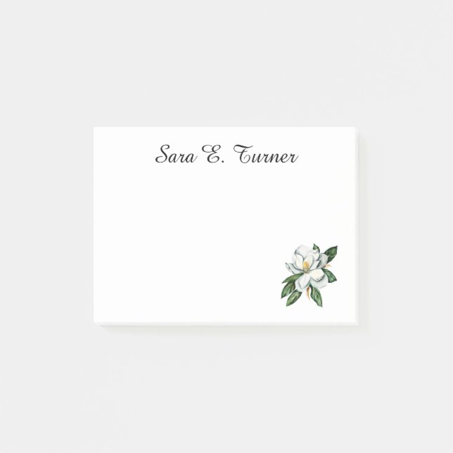 Post-it® Notas de Magnolia Post-it (Anverso)